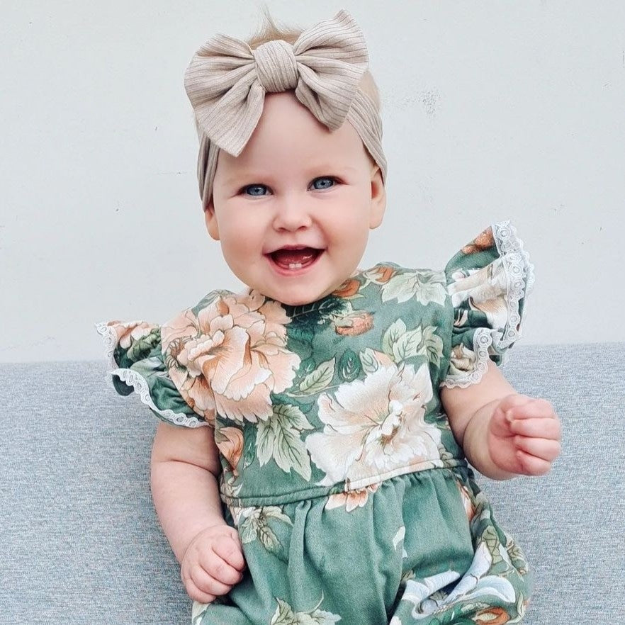 Hair Band Newborn Girl Hair Bows SYGA Baby Headbands Girls Rose