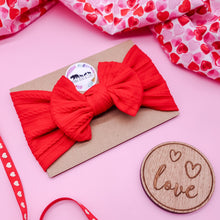 Load image into Gallery viewer, Red Bow Headband
