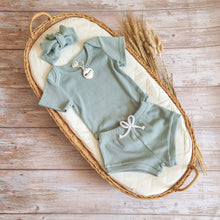 Load image into Gallery viewer, Girls Ribbed Baby Spring/Summer Sets
