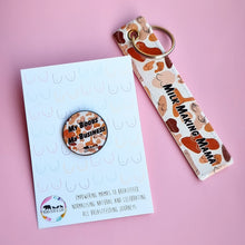 Load image into Gallery viewer, Breastfeeding Pin &amp; Keychain
