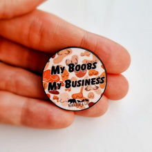 Load image into Gallery viewer, Breastfeeding Pin &amp; Keychain
