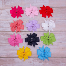 Load image into Gallery viewer, Sale Mini Bow Clips (singular 11 colours available)
