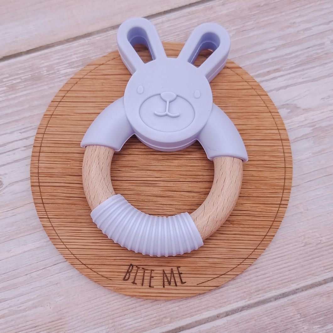 SALE Lilac Bunny Teether