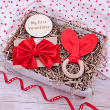 Load image into Gallery viewer, Red Velvet Bow Headband
