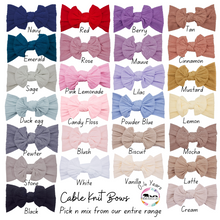 Load image into Gallery viewer, NEW Oversized Knitted Bows
