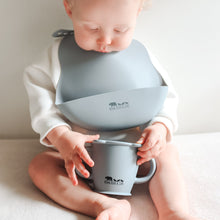 Load image into Gallery viewer, Silicone Bib &amp; Cup
