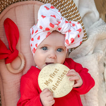 Load image into Gallery viewer, Red Velvet Bow Headband
