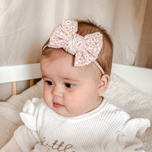 Load image into Gallery viewer, Baby Bow Headband - Pretty Poppy
