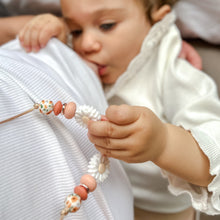Load image into Gallery viewer, Breastfeeding &amp; Teething Necklace - Peachy Blossom
