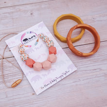 Load image into Gallery viewer, Peach Blossom &amp; Bangle Set
