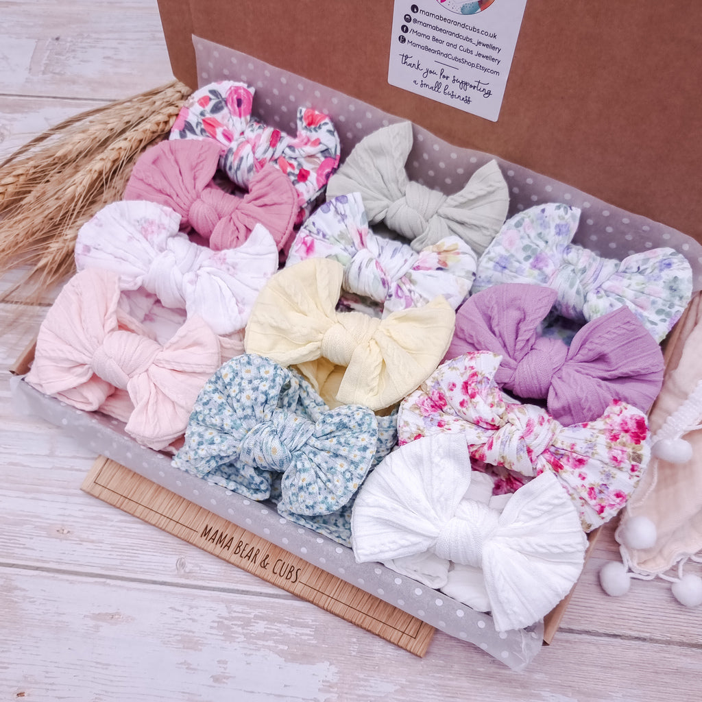 NEW Pastel & Floral Bow Box