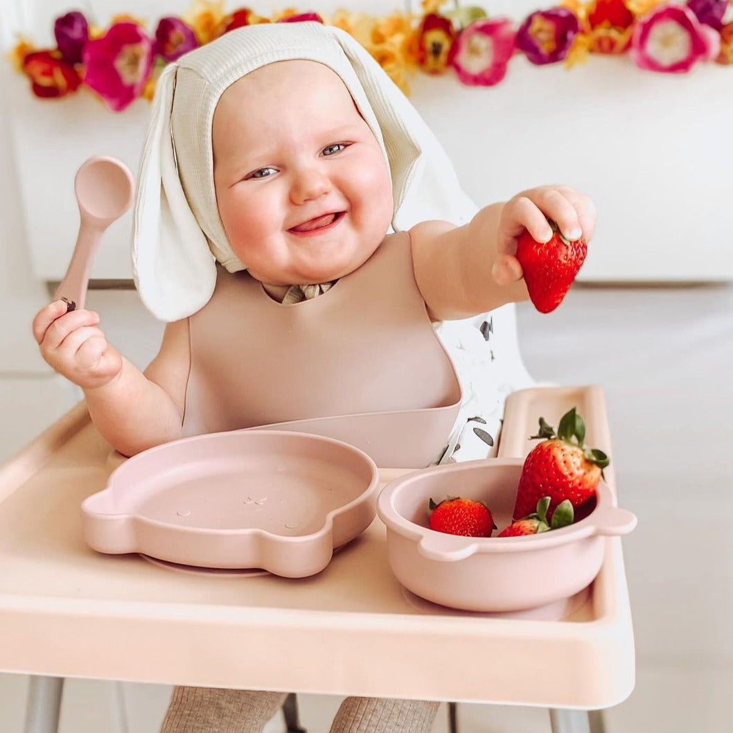 SALE Easy Weany Cub Box - Silicone Baby Weaning Set