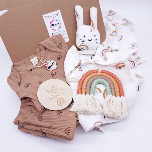 Rainbow Baby Gift Box - Unisex - Mama Bear and Cubs ltd