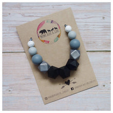 Load image into Gallery viewer, Moonlight Dance Silicone Teething Necklace &amp; Breastfeeding Necklace - Mama Bear and Cubs ltd
