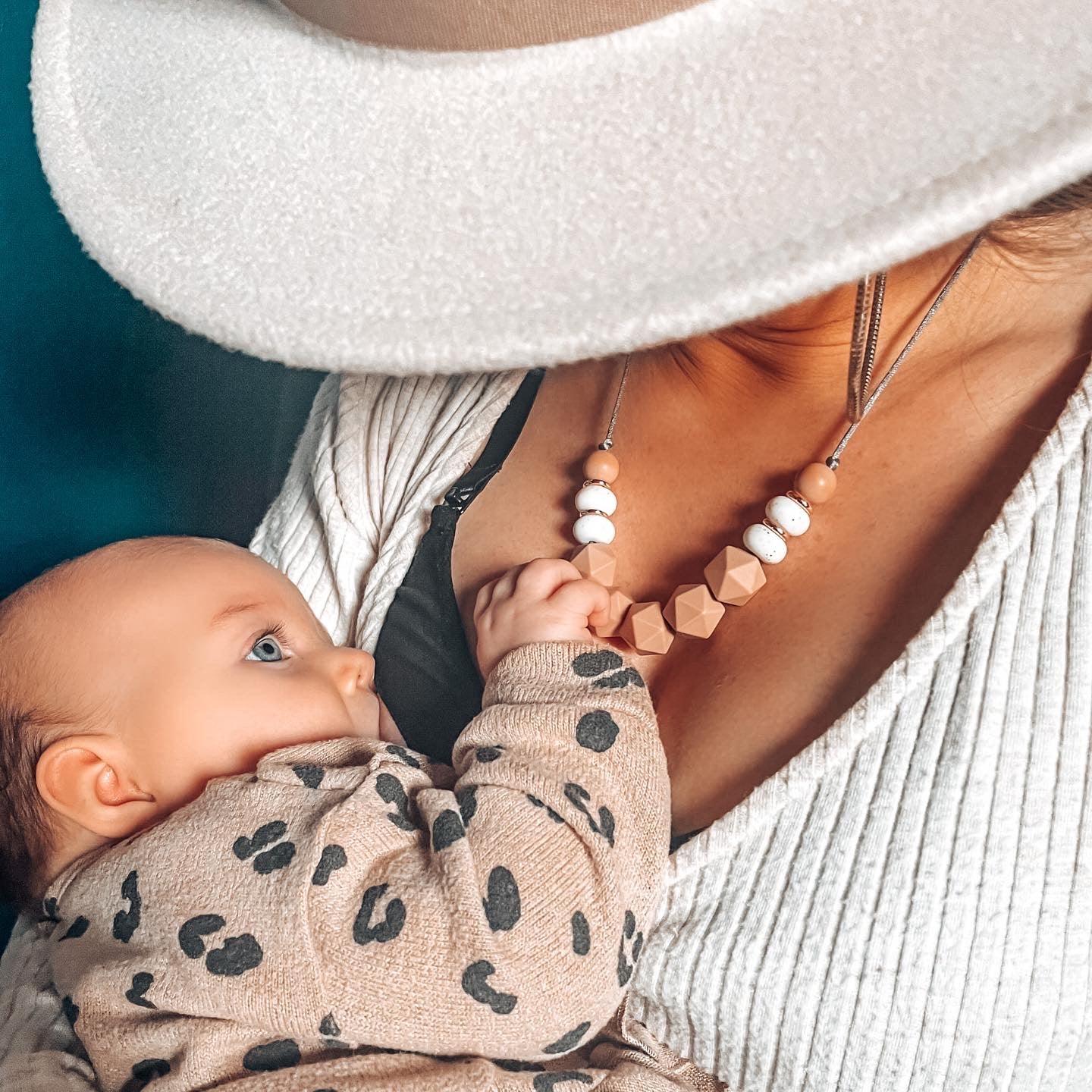 Is a teething necklace for Mom safe? Important information you need to know!